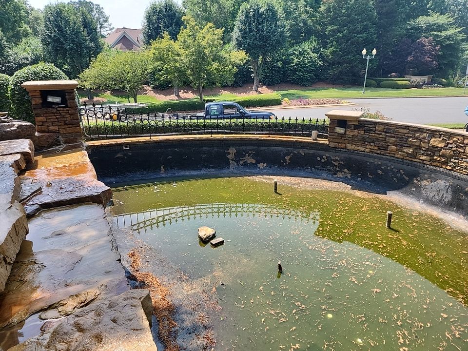 concrete Clean using cleaner by G&H Home Tech Pros LLC