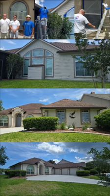 James Hardie Siding Painting in St. Johns FL with Emerald Rain Refresh