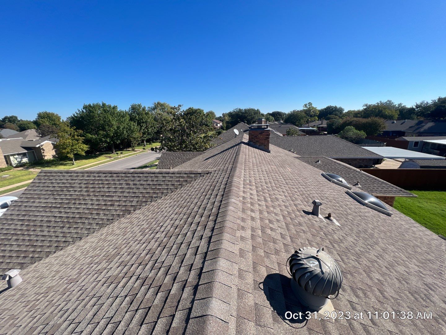 Residential Roofing Installation using IKO Dynasty class 3 hail resistant shingles by Becker Roofing and Exteriors