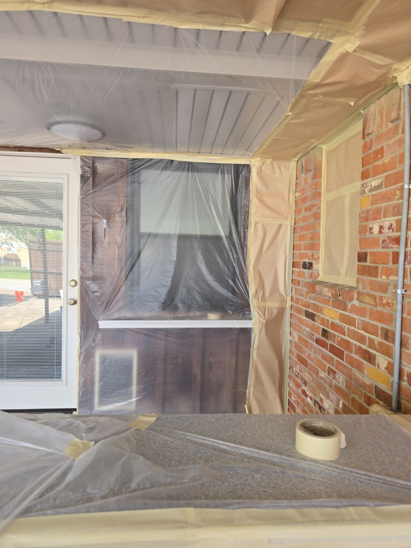Exterior Home Paint Project with Different Surfaces by SLM General Contractors & Roofing