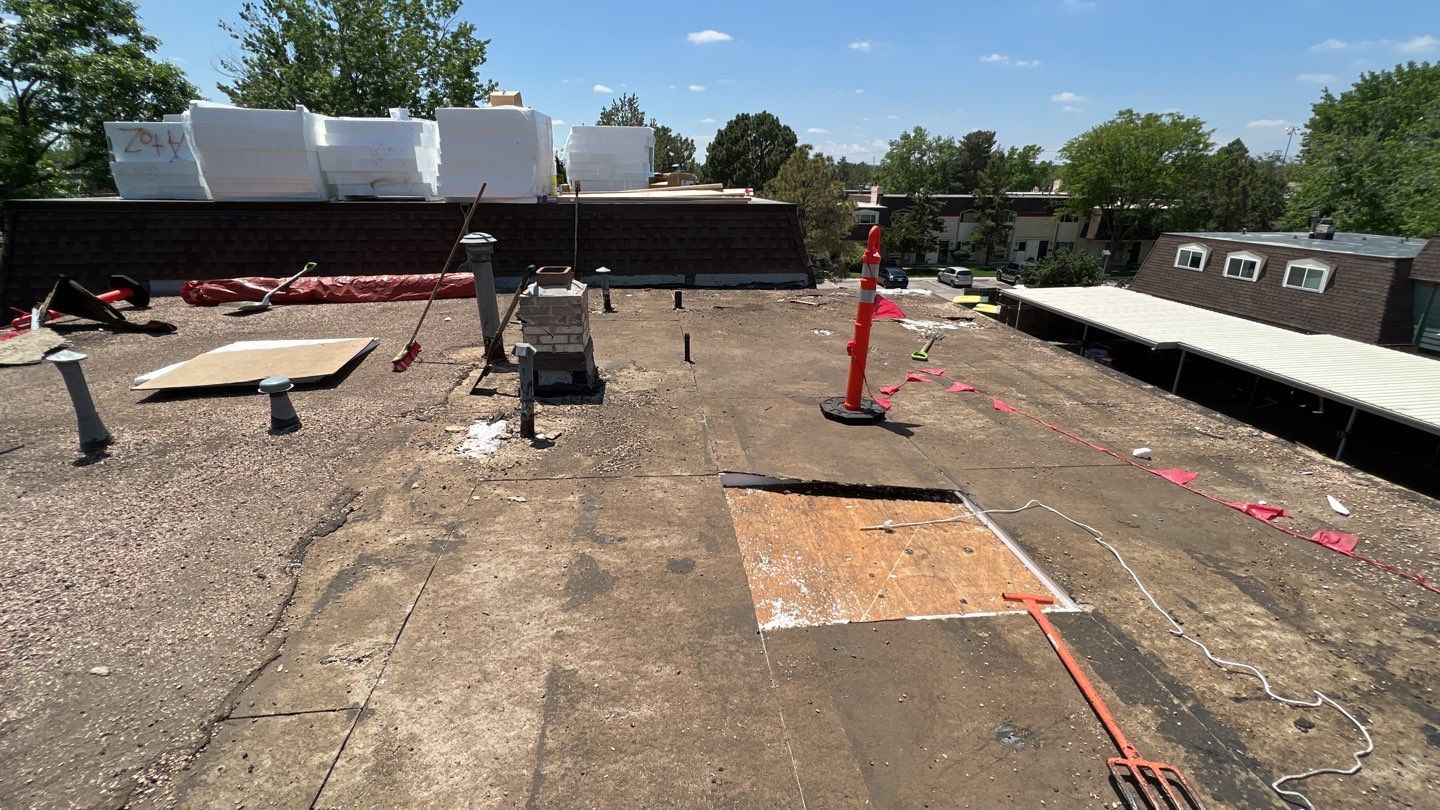 Commercial Roofing Installation using MuleHide EPDM .60 - BLACK by A to Z Roofing