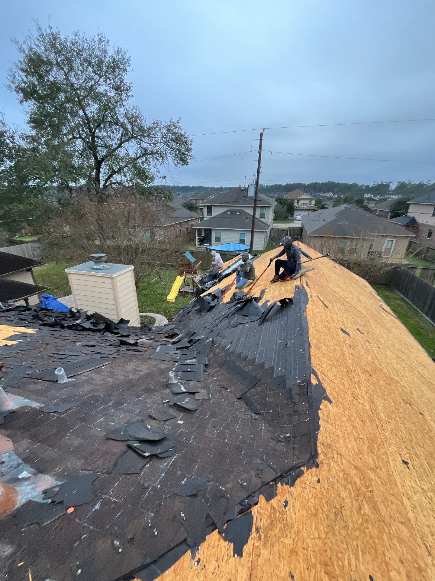 Residential Roofing Installation using Owens Corning Tru Def Duration by Berry Good Roofing 