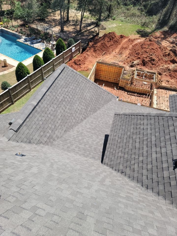 Residential Roofing Installation using Roof Replacement by American Roofing & Construction LLC