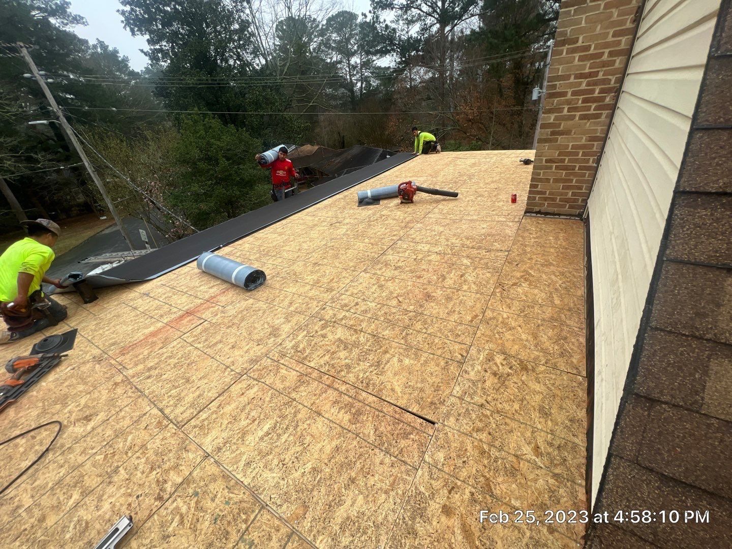  roof replacement using OC trudef duration roofing system by Nailed It Roofing & Remodeling LLC