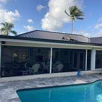 24ga 1.5" Snap- Lock Dark Bronze by Total Roofing System The Metal Roof Experts