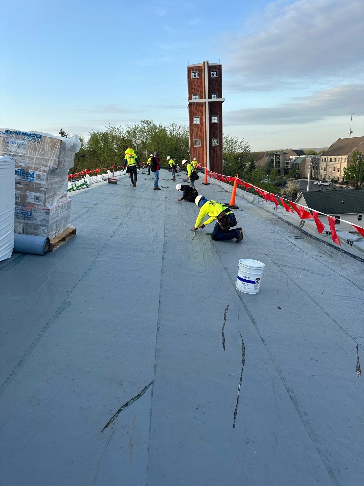 Commercial Roofing using Commercial by Absolute Roofing and Construction