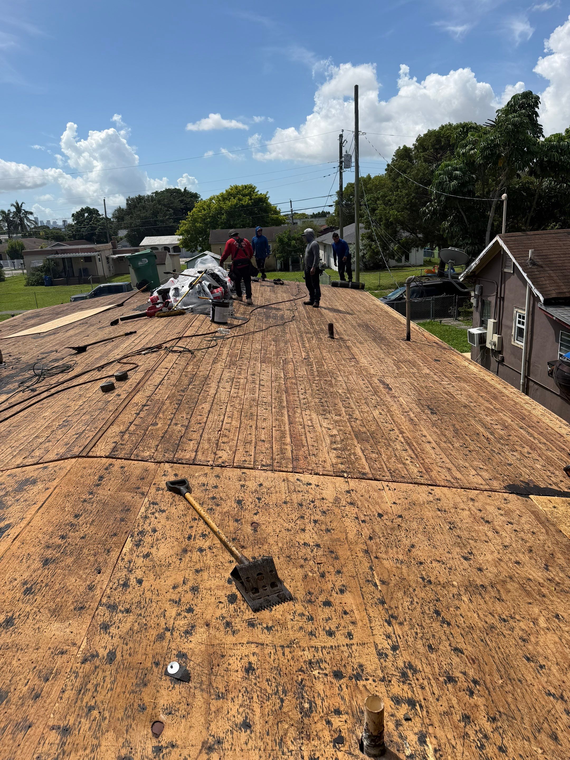 Residential Roofing System Replacement and Deck Repair in Northwest Neighborhood by Picos Construction Engineering