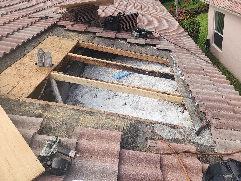 Concrete Tile Roof Repair using Concrete Roof Tile by Aastro Roofing