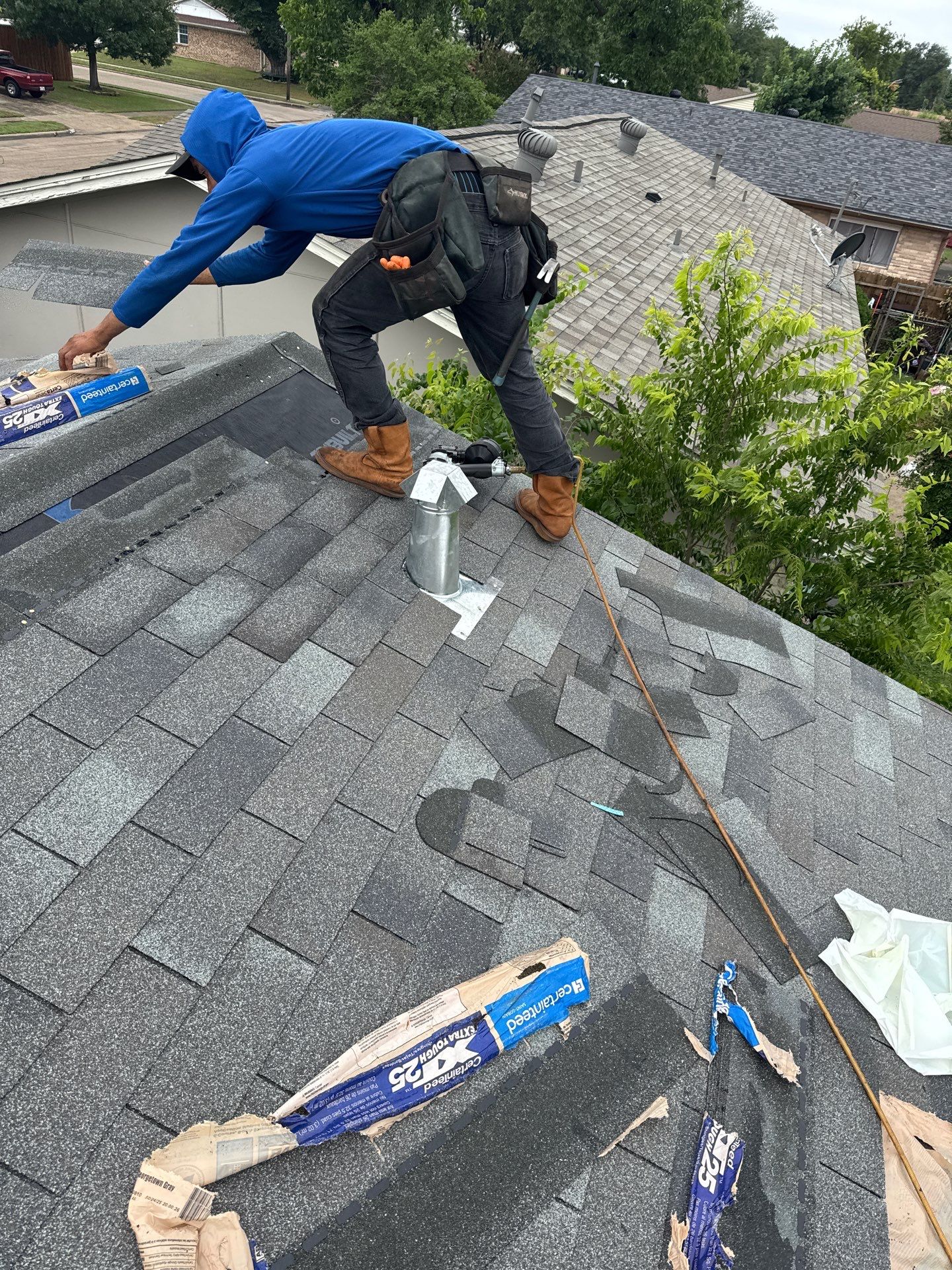 Project in Garland by Rhino Roofing and General Contracting, LLC