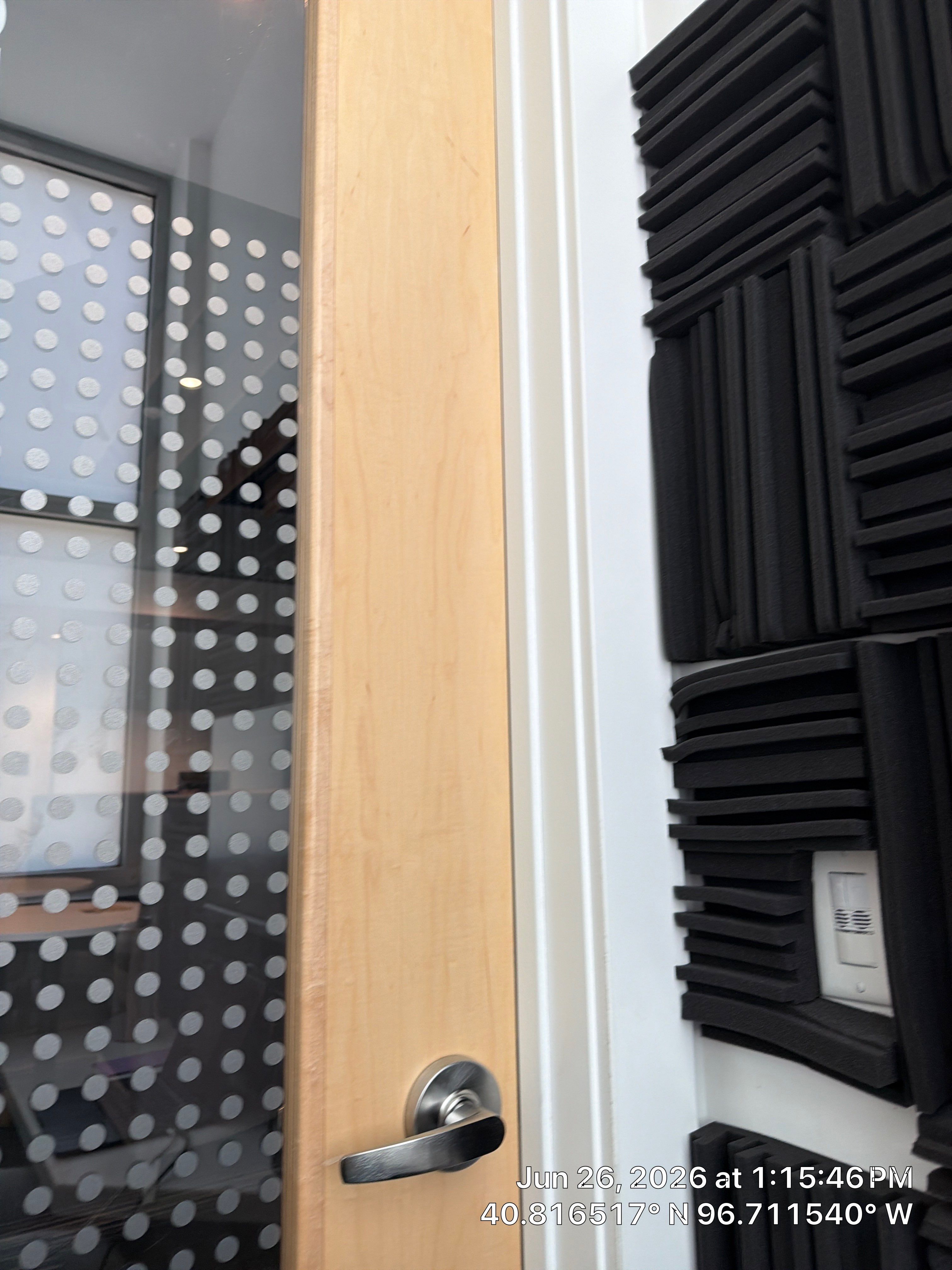 Lincoln Office Space Upgrade with Acoustic Treatments and Interior Glass Signage by CompanyCam Sales Demo