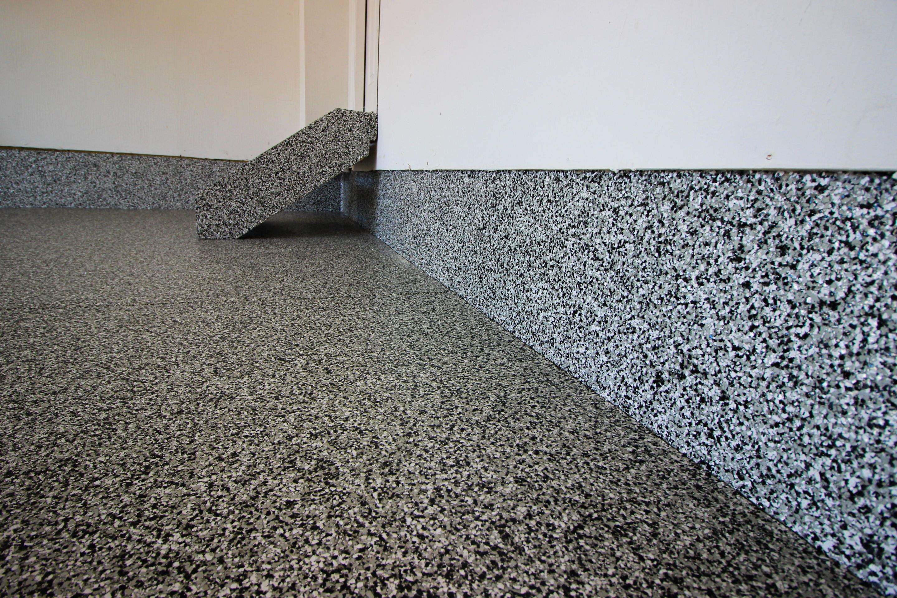 Garage Floor using Domino by Your1DayFloor.com
