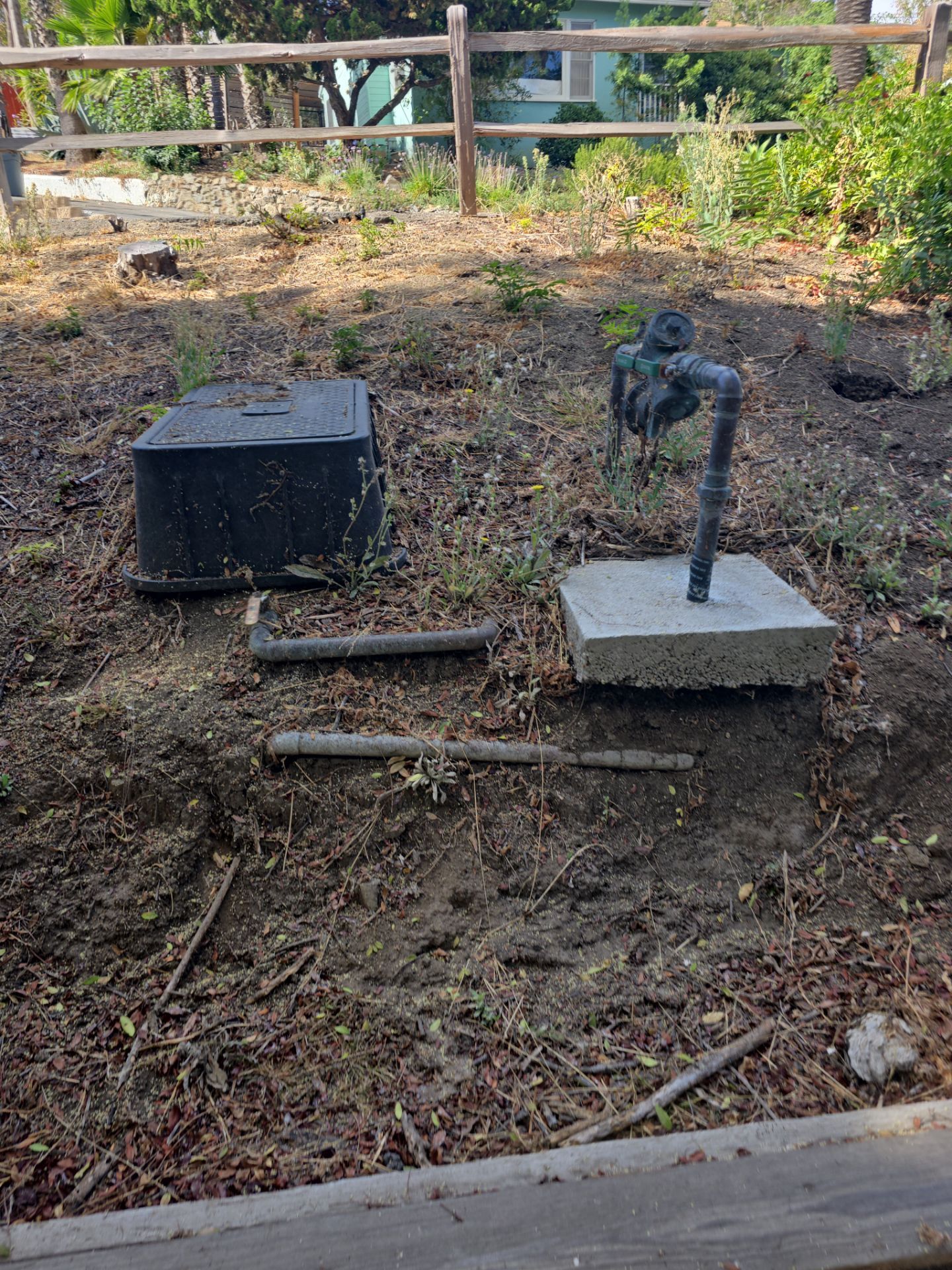 Inspection of Outdoor Water Valves by Us Plumbing 