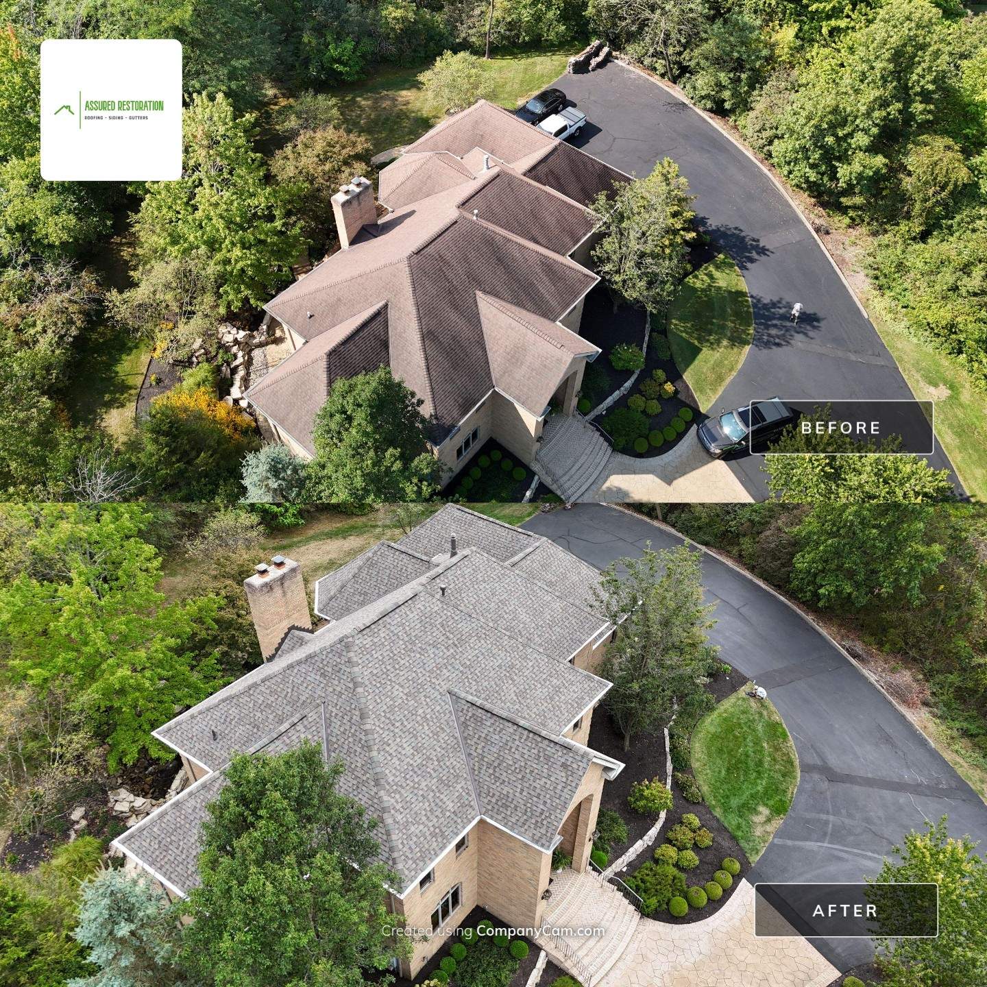Certainteed Northgate ClimateFlex Weathered Wood by Assured Restoration