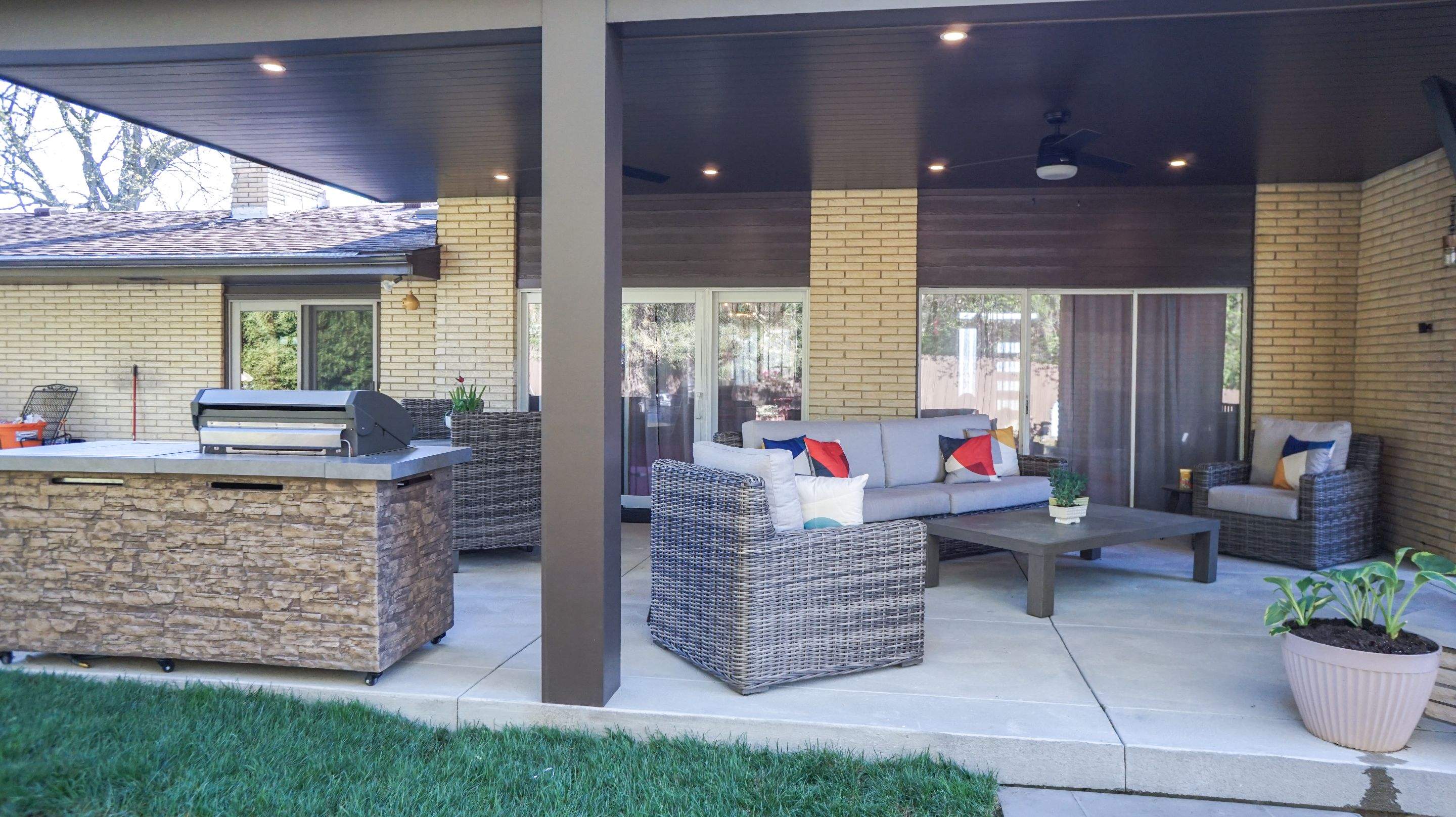 Centerville Covered Patio by Zengel Group
