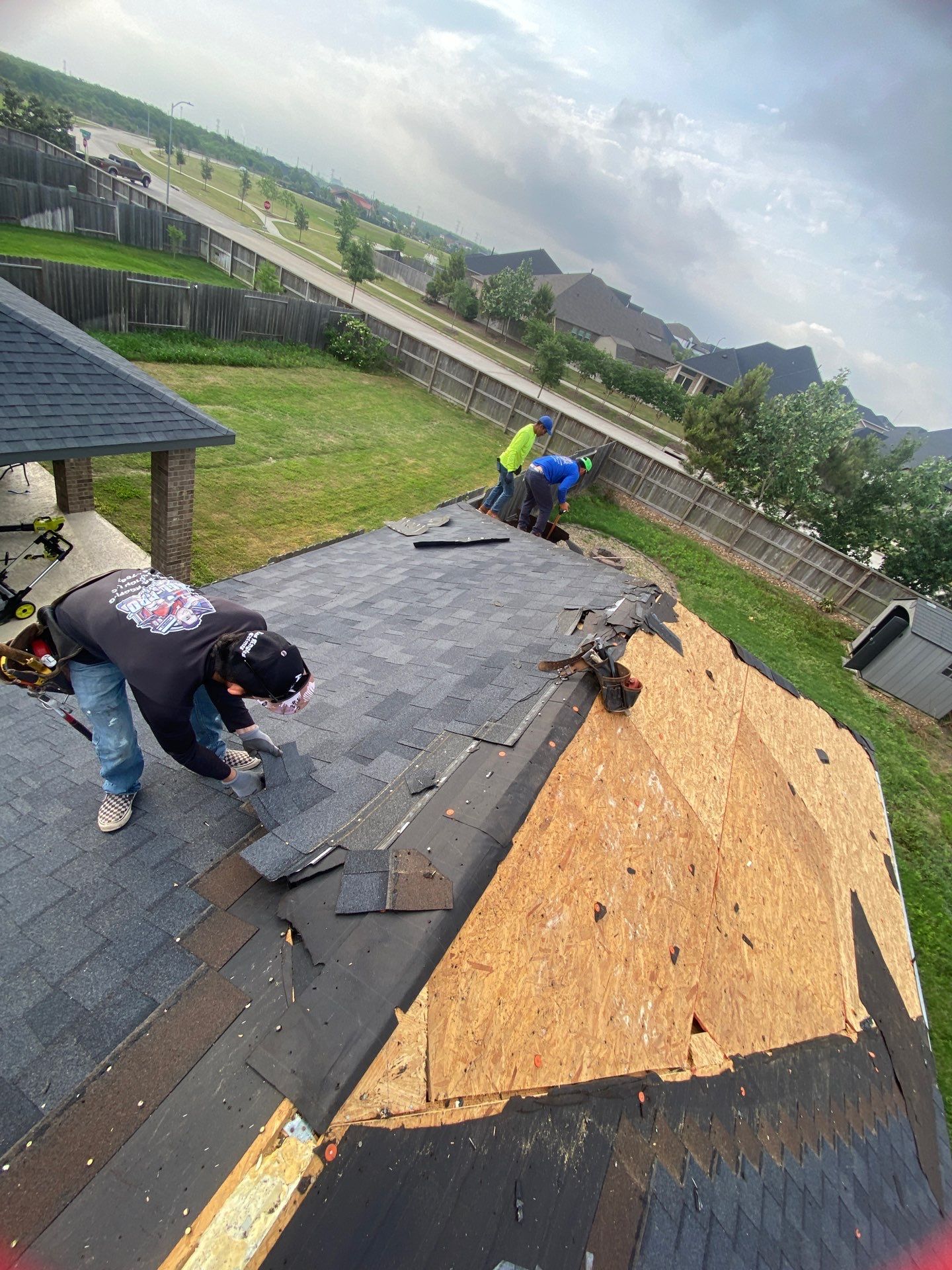 Residential Roofing Repair using Owen's Corning Duration (Lifetime) Shingles by Roof Repair Company