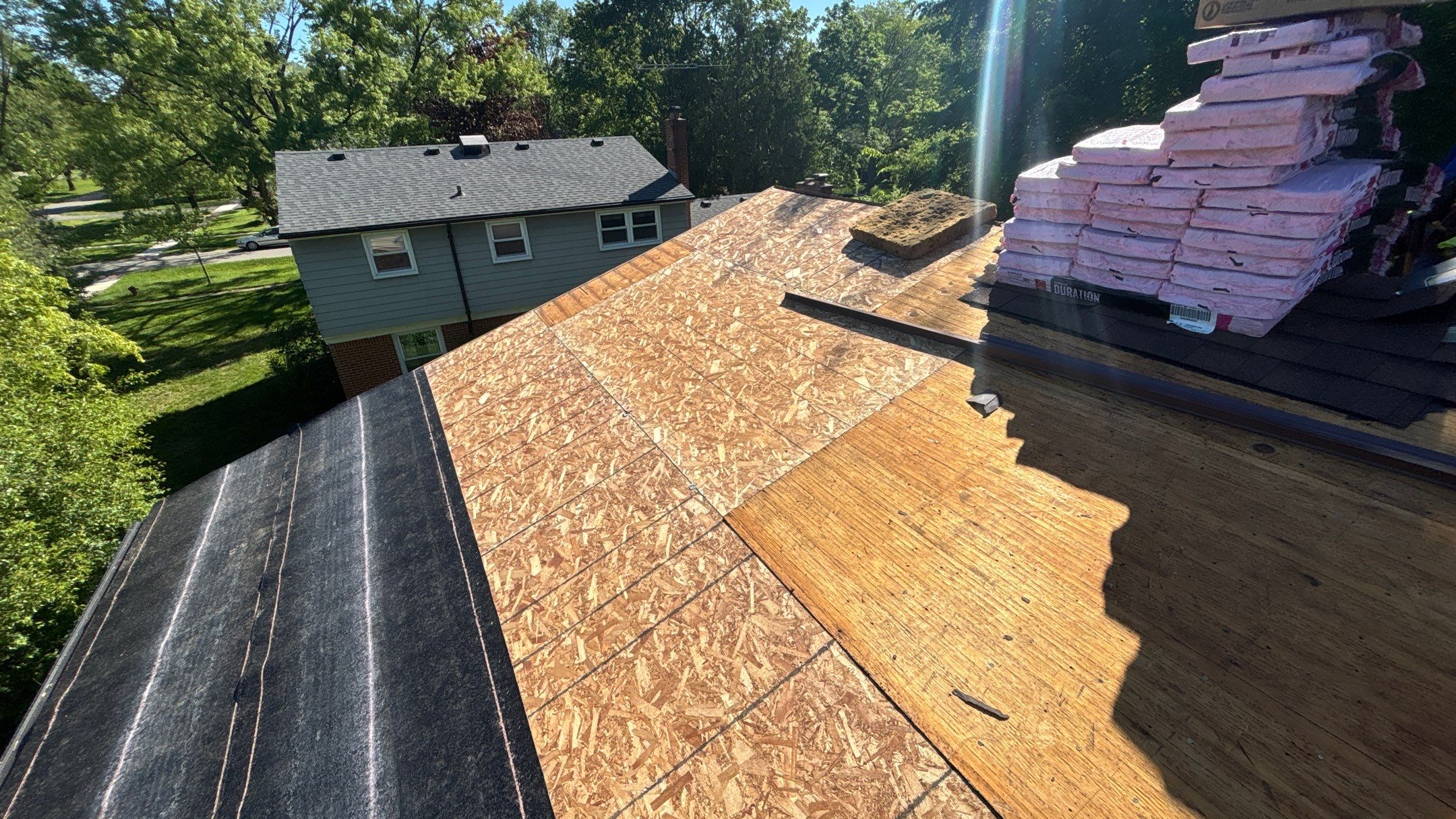 Roof Replacement using Owens Corning Tru Definitions by 180 Contractors
