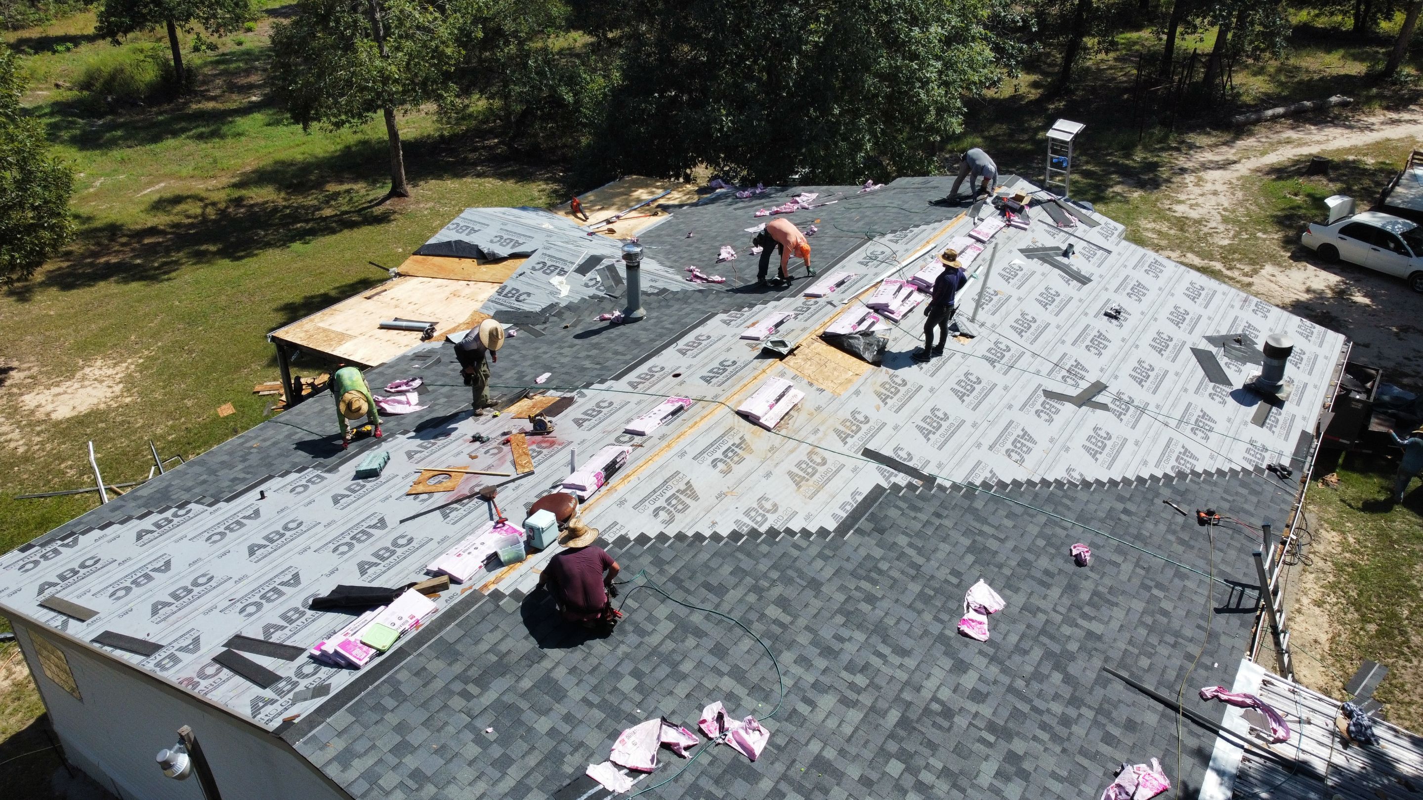 Project in Conroe by Roof Guard And Construction