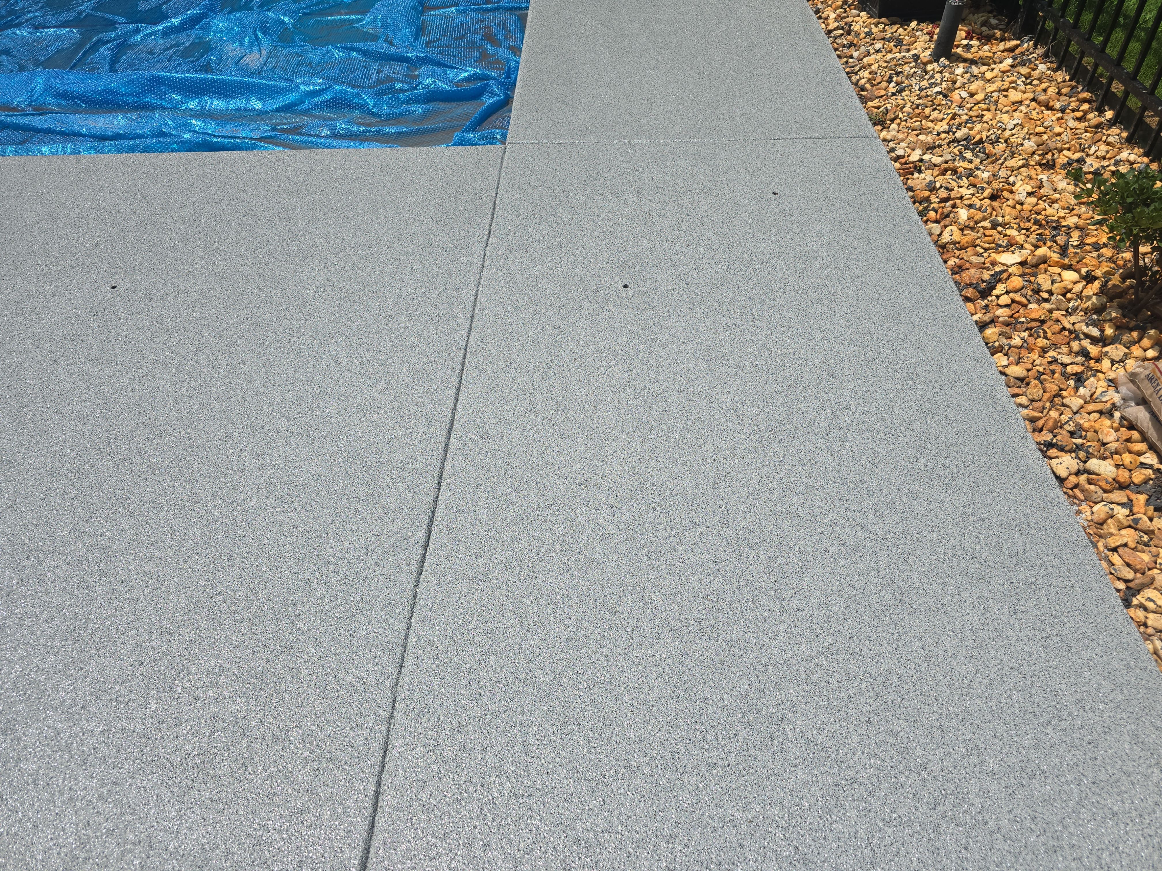 Pool Deck Restoration and New Garage Floor! by Elite Floor Solutions