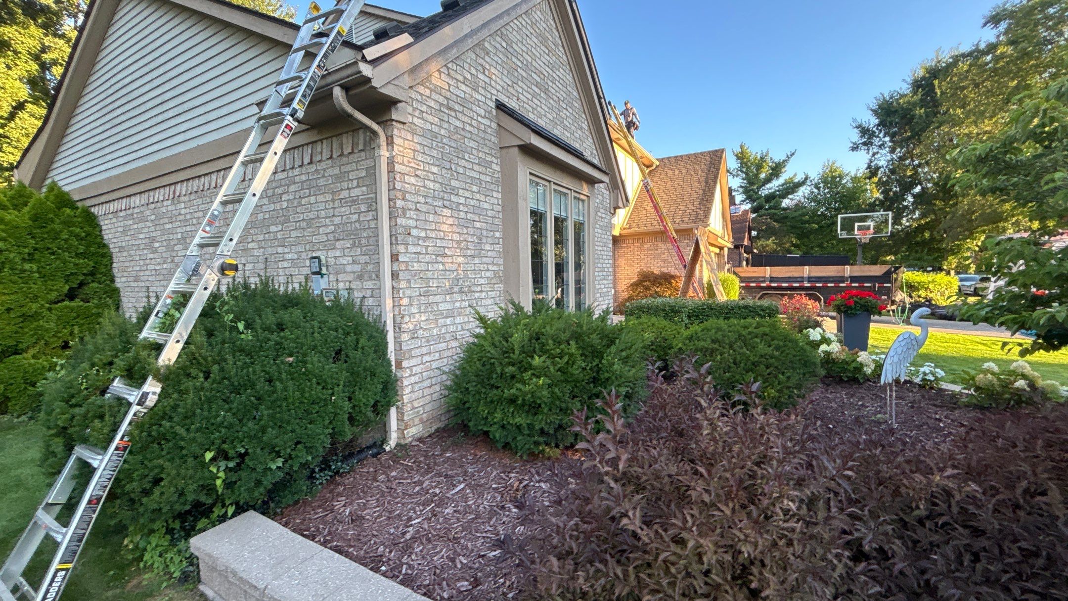 Siding Replacement using Alside D5" Flagship Brown by 180 Contractors