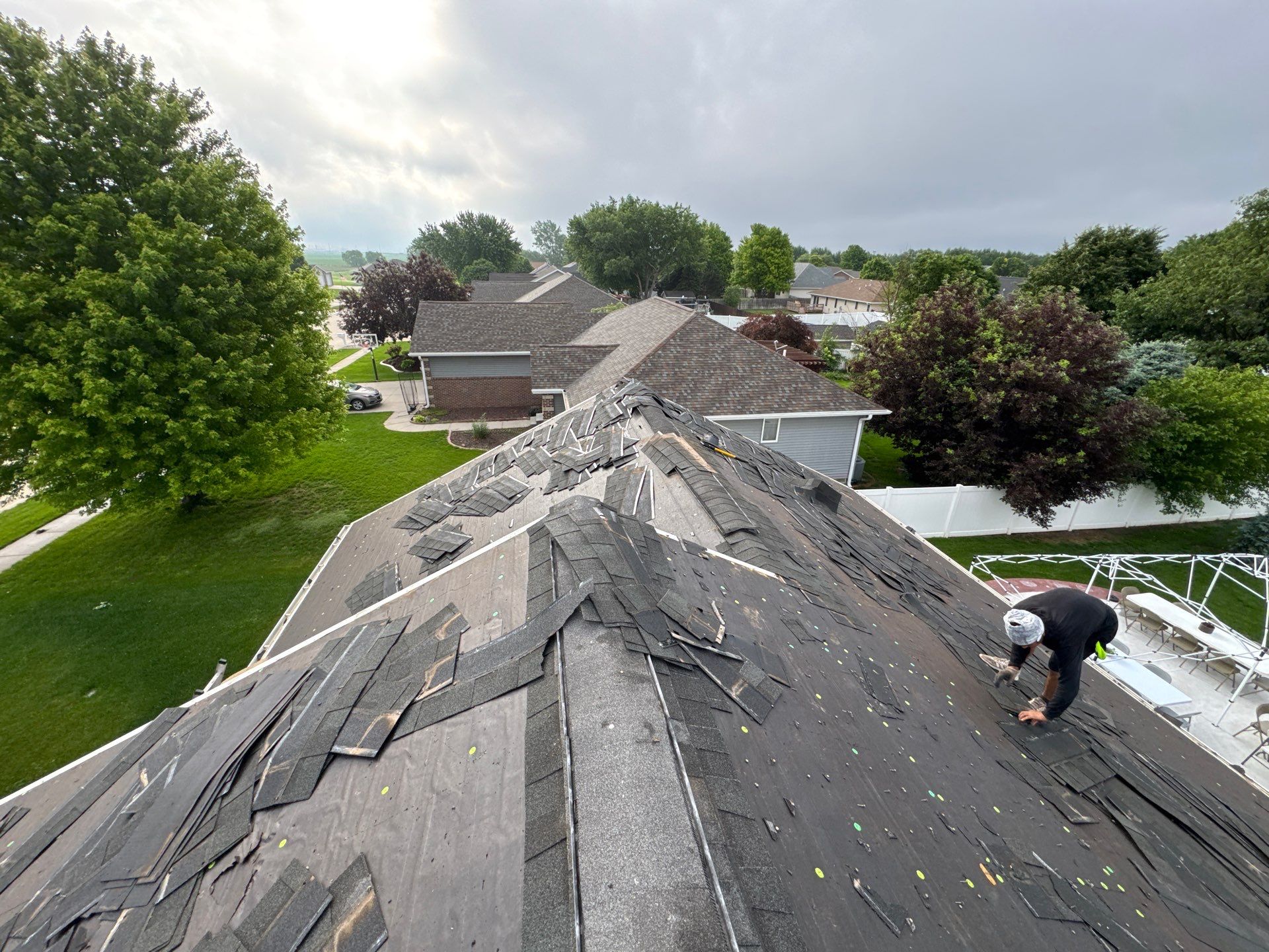 TAMKO Stormfighter Flex Rustic Black Roof in Kearney by Loyal Nine