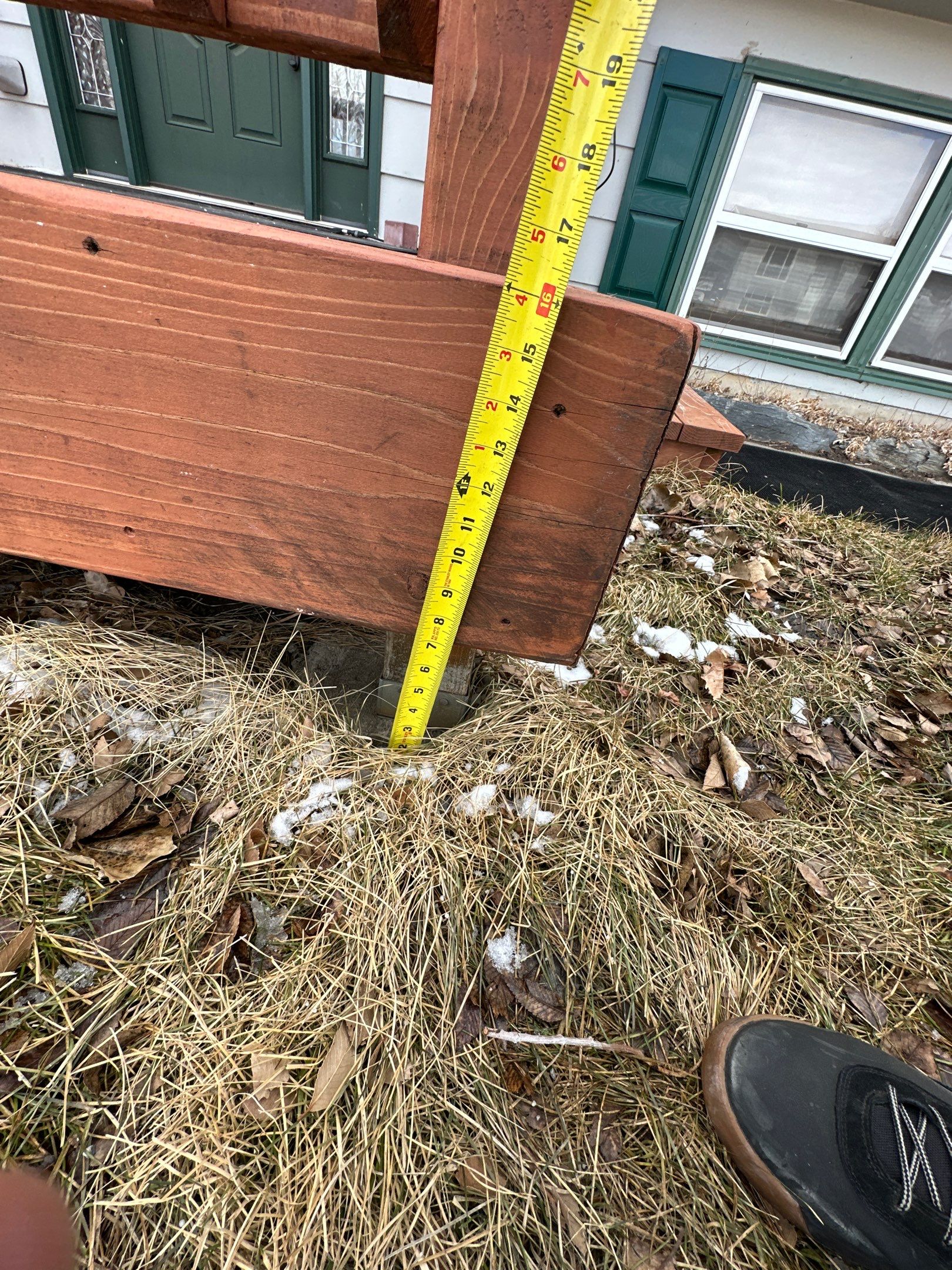 Deck Installation using Trex by Weather-Tite Exteriors LLC