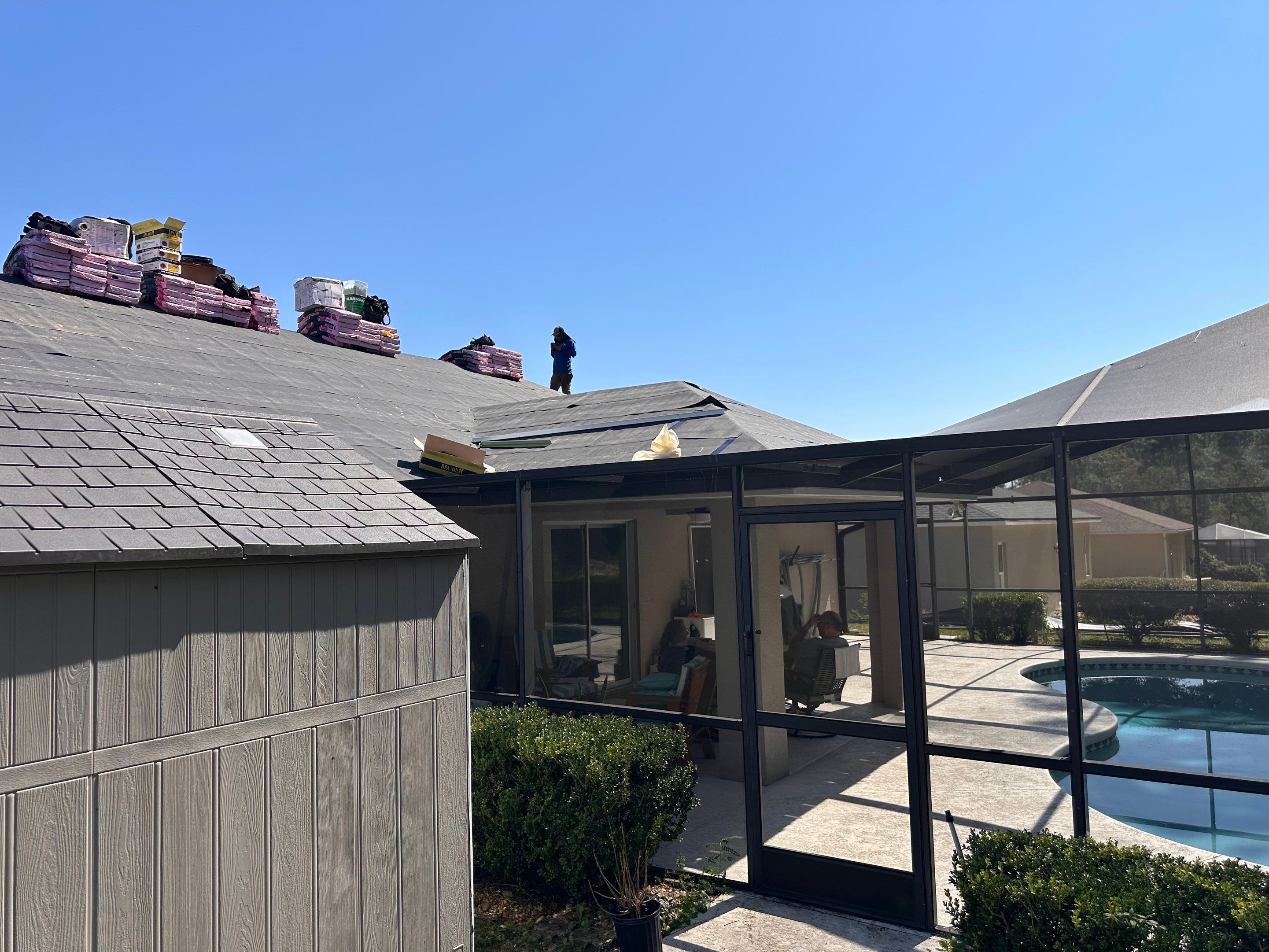 Residential Roofing Installation using Owen's Corning Shingles by RoofGuru AI