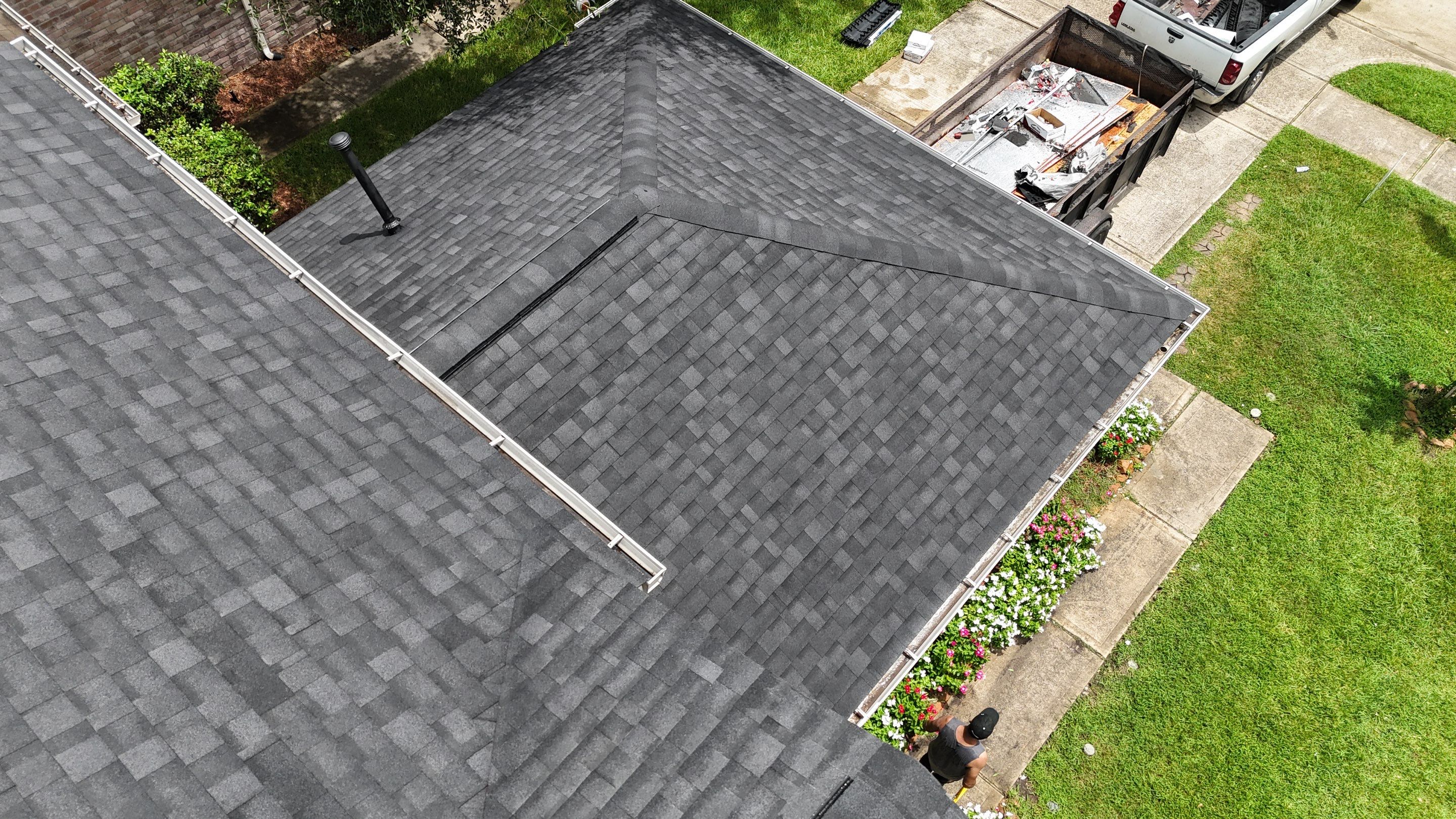 Project in Houston by Roofing Technologies Unlimited