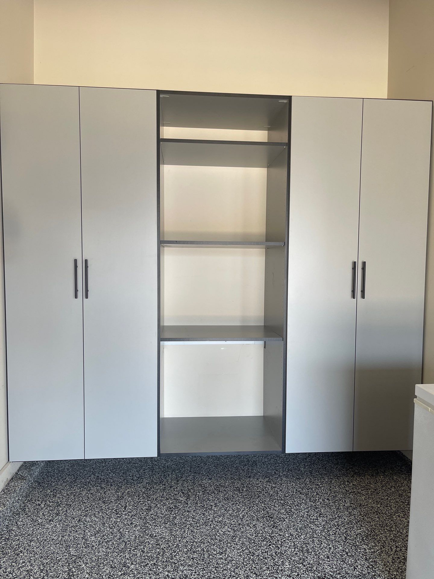 Steve C. adds cabinet storage to garage! by Banner Garage