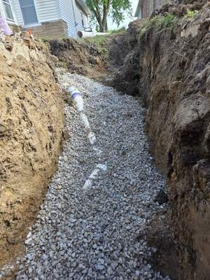 Dual-Property Sewer Line Replacements in Grant Park, IL