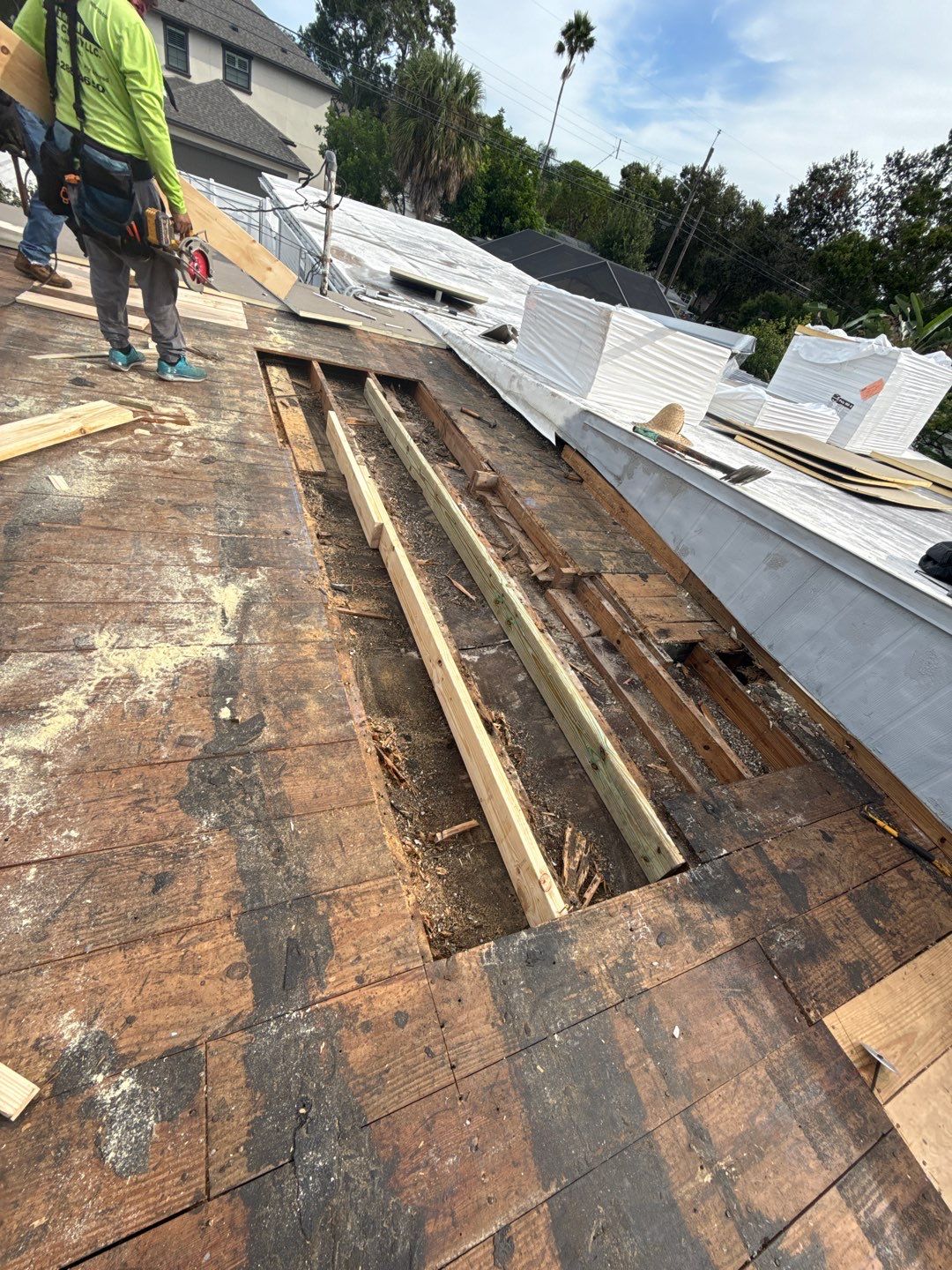 Project in St. Petersburg 33703 by Mitchell Roofing Company LLC