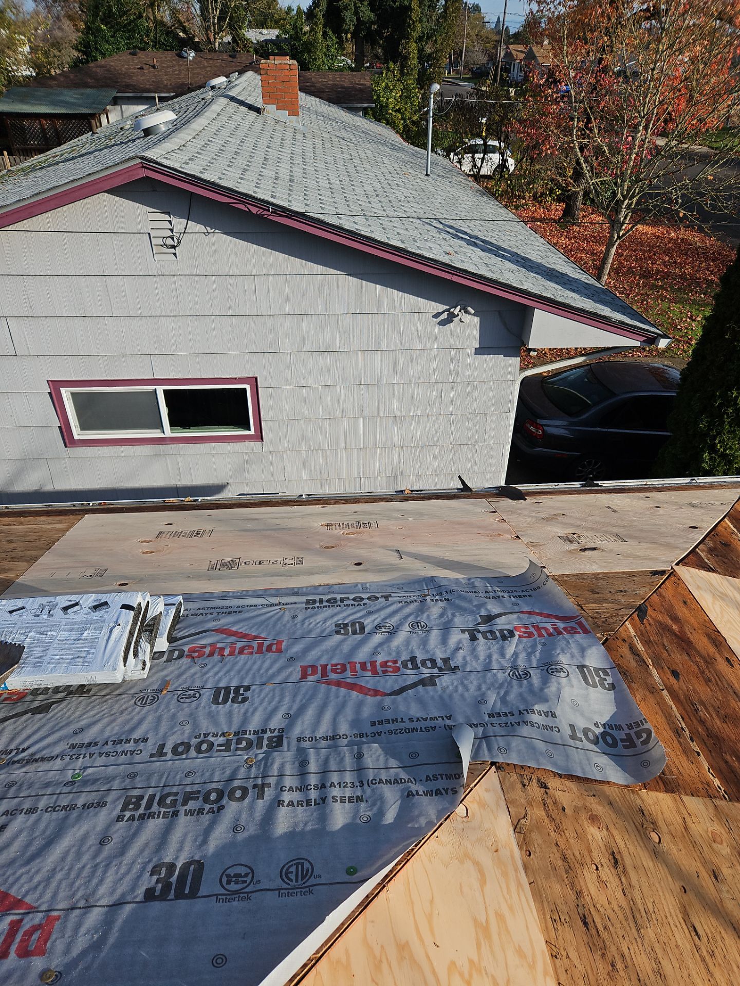Residential Roof Installation: IKO Dynasty 30 Year Shingle Color: Frostone Grey by Orezona Building & Roofing Company, Inc.