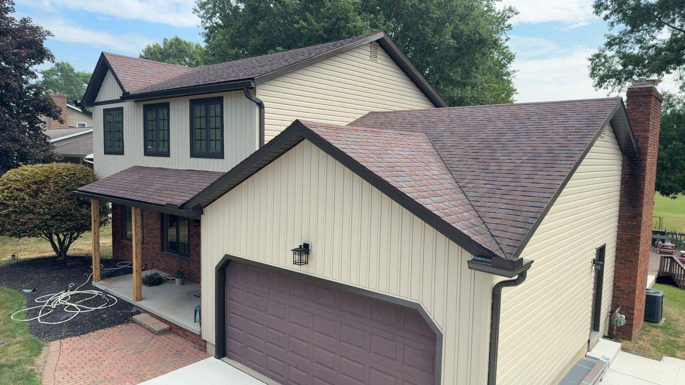 Tallmadge's Finest: Premium Roof & Seamless Gutter Upgrade by Cornerstone Roofing And Siding