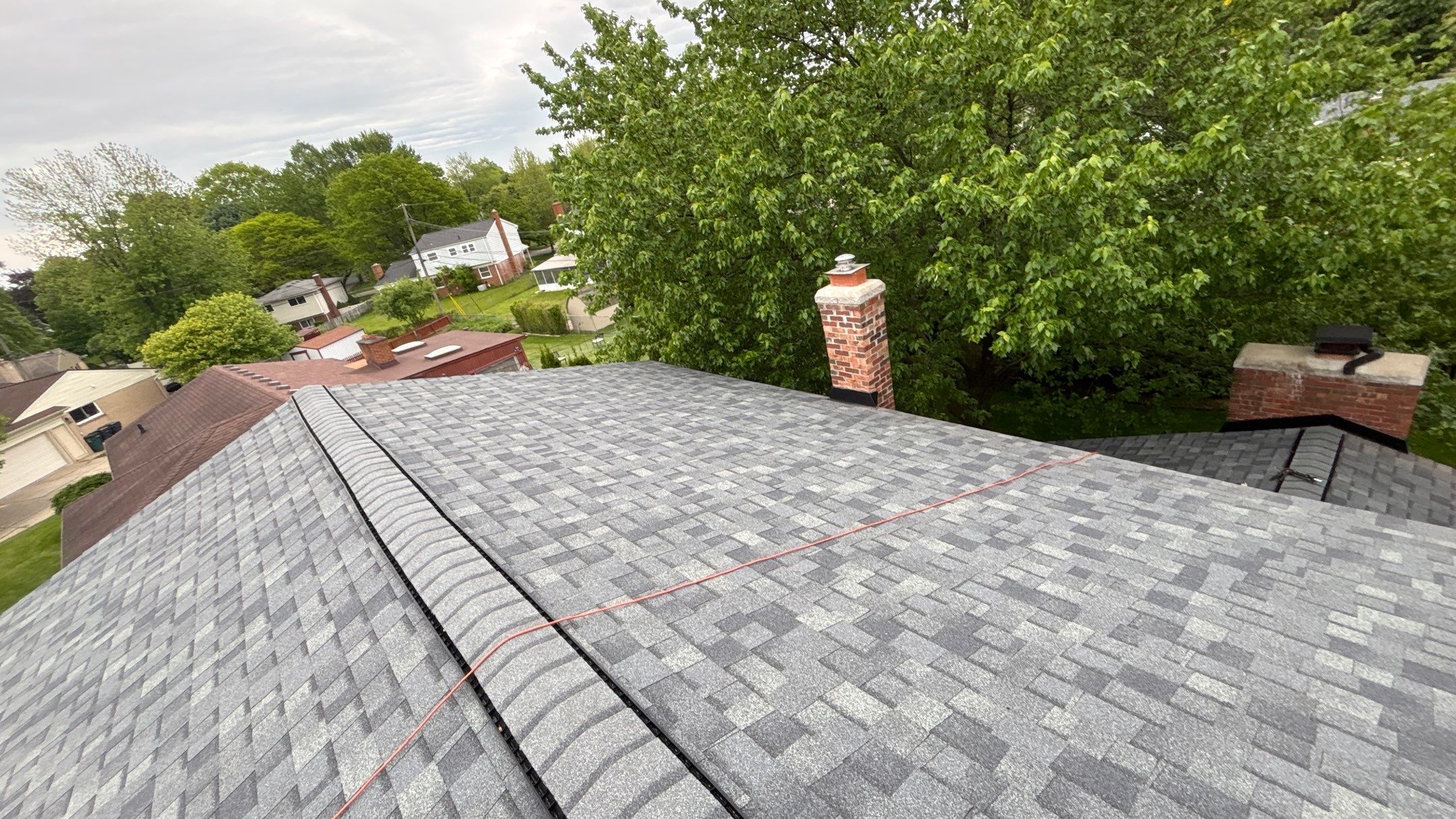 Roof Replacement using Owens Corning Estate Gray by 180 Contractors