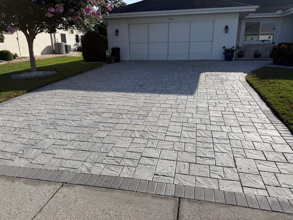 Paver Driveway Cleaning and Sealing in Sun City Center by Supreme Paver Experts