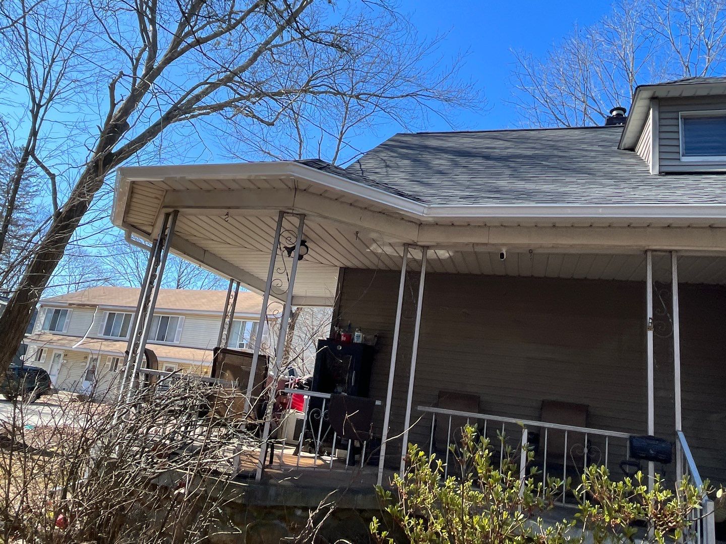 Residential Roofing Installation using Owens Corning TruDefinition Duration - Onyx Black by A Plus Exterior