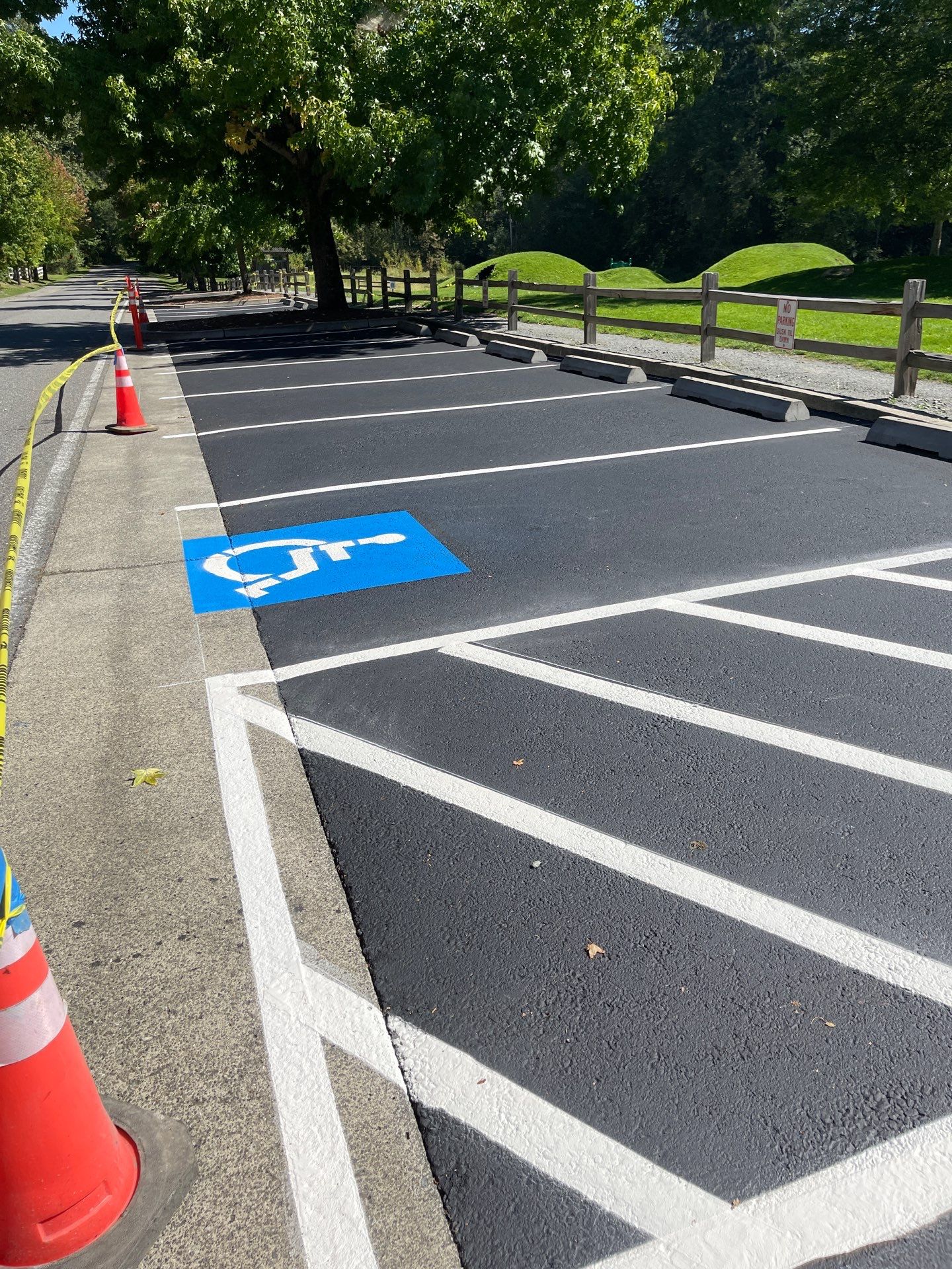 Big Rock Park | Parking Lot Sealcoating & Striping by Jireh Asphalt & Concrete Inc 