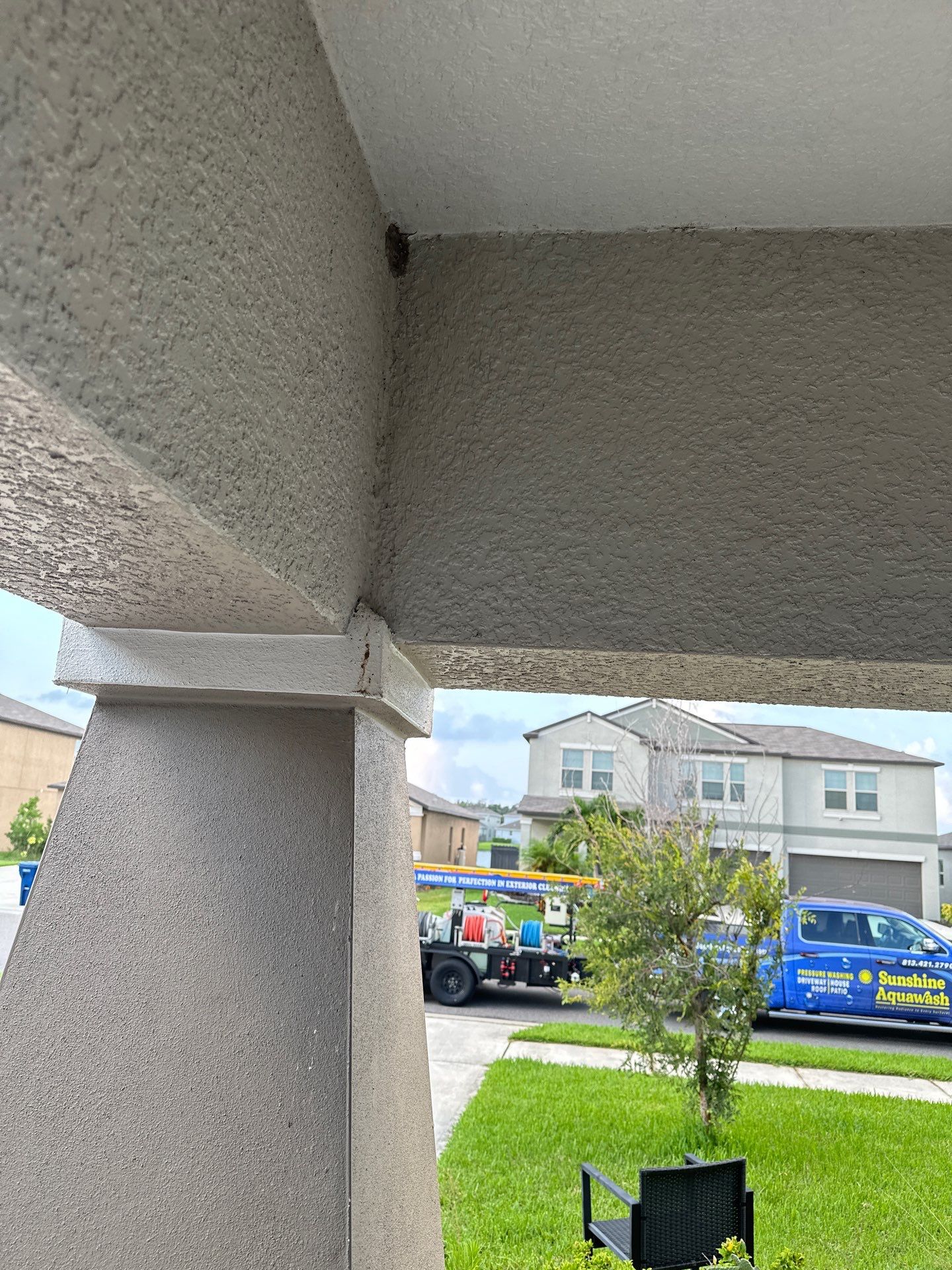 🚿 Concrete Driveway, Sidewalk & Entryway Cleaning – Trevesta Community, Palmetto, FL by Sunshine AquaWash