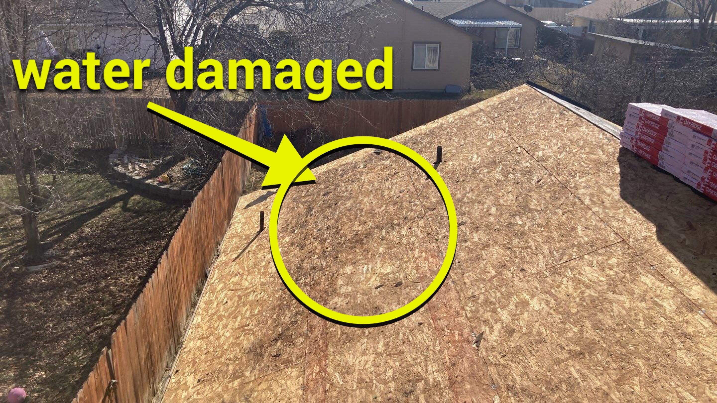 Single Story roofing replacement Meridian in using Owens Corning Oakridge shingles in Estate Grey by ID Roofing LLC