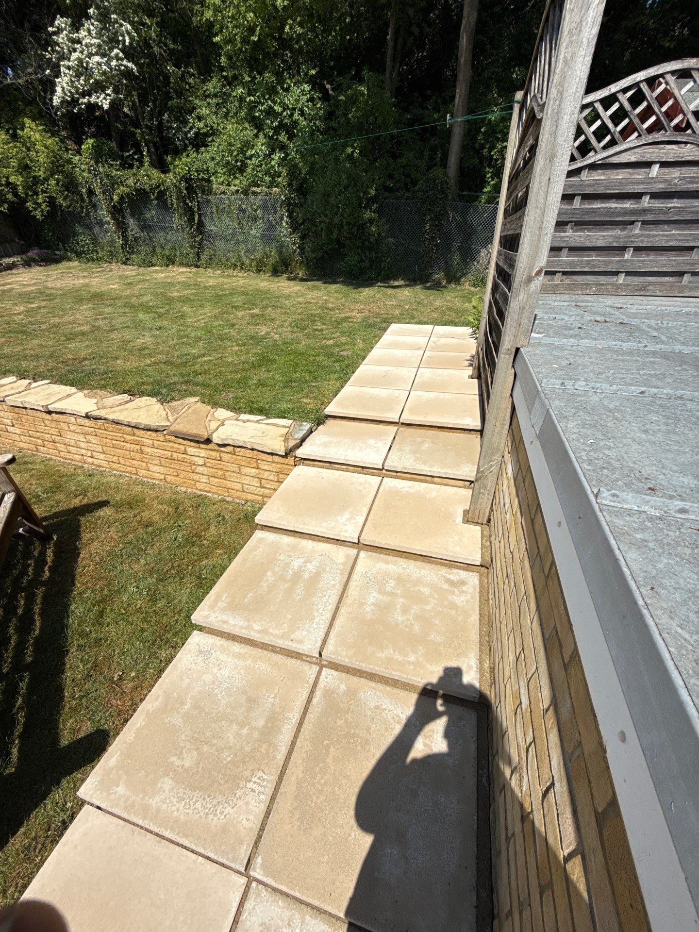 Patio and Render Clean using Honda 21lt High Pressure Machine by Ges Exterior Cleaning ltd