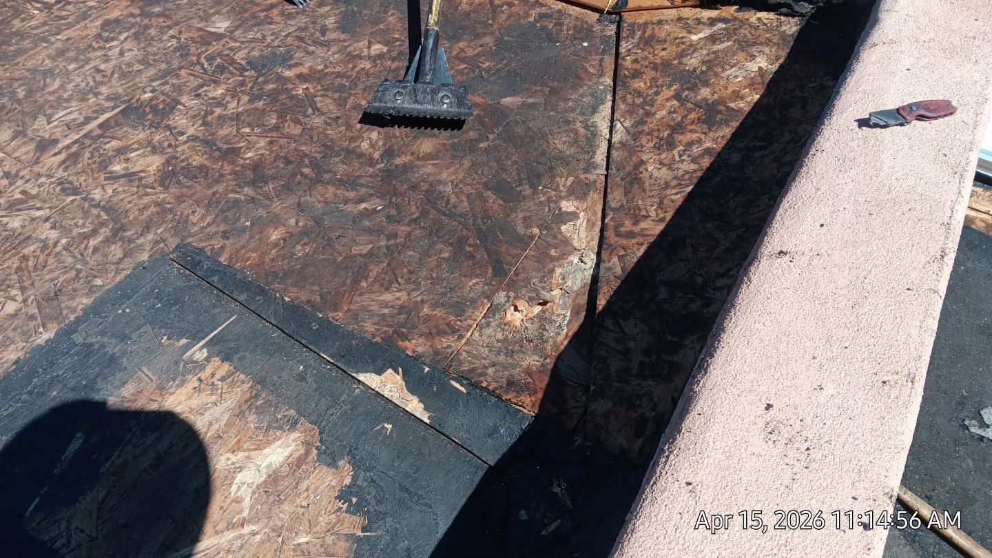 Residential TPO Flat Roof Replacement and Skylight Installation in Albuquerque by Doyle Roof Masters Inc