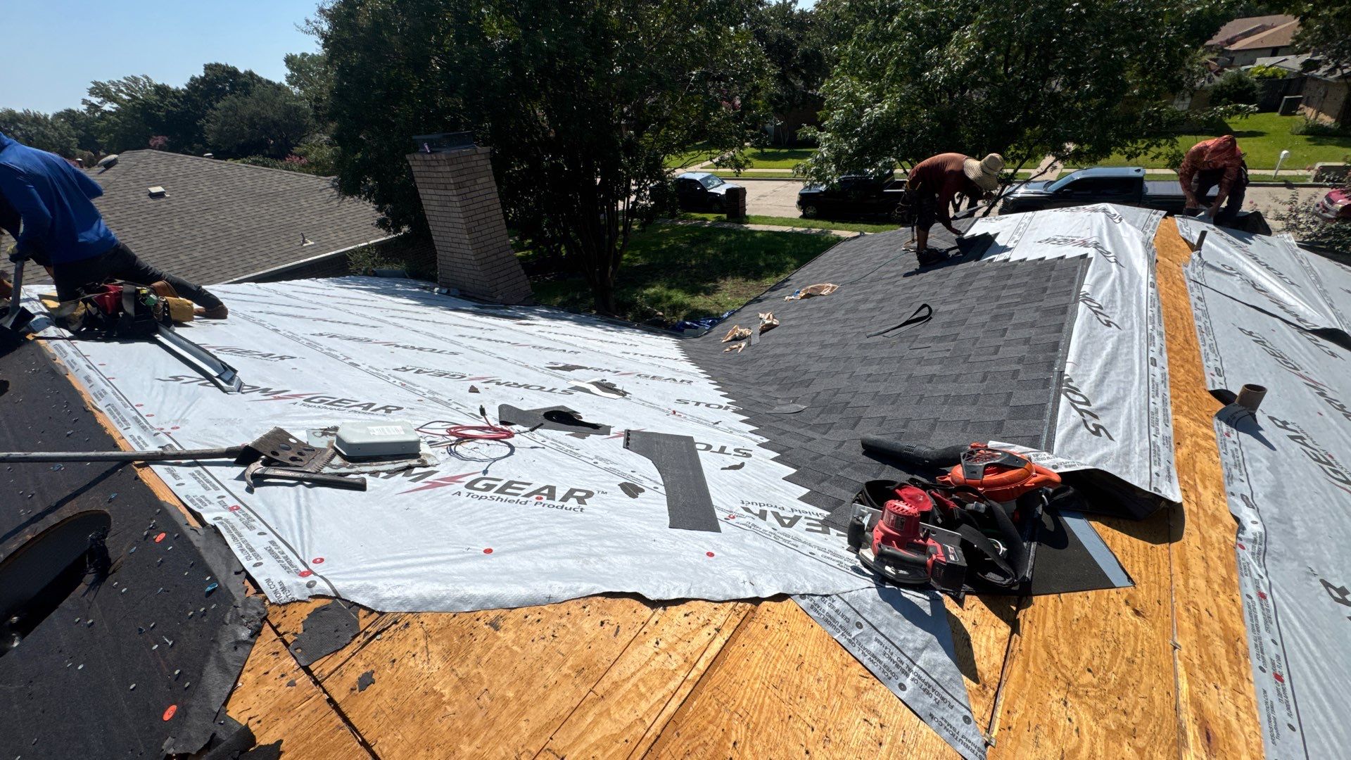 Project in Garland by Rhino Roofing and General Contracting, LLC