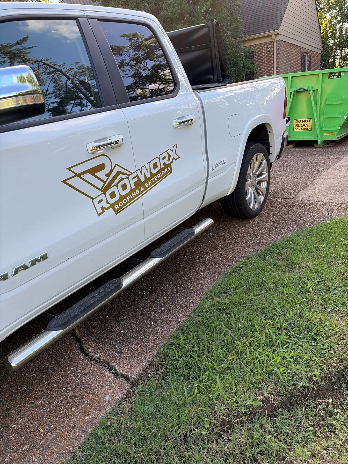 Roof Tree Damage- Repair Roof Framing and Replace Shingle Roof System In Belle Meade  by Roofworx 