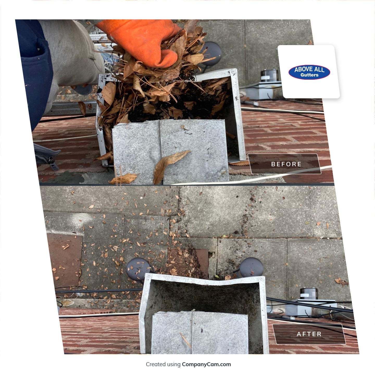 Flat Roof Cleaning Lynbrook NY by Above All Gutters 