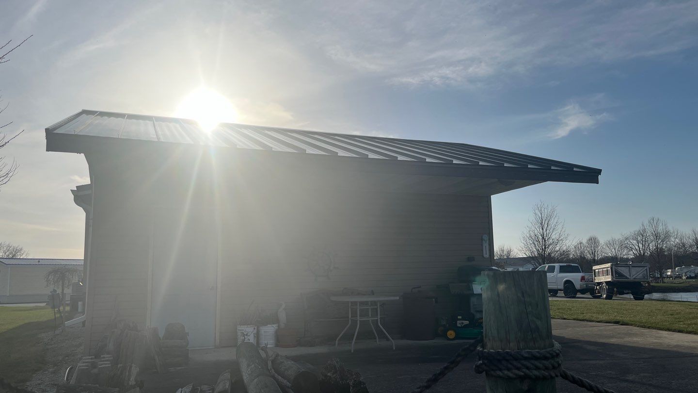 Residential Roofing Installation using Standing Seam - Burnished Slate  by Nitro Roofing and Construction