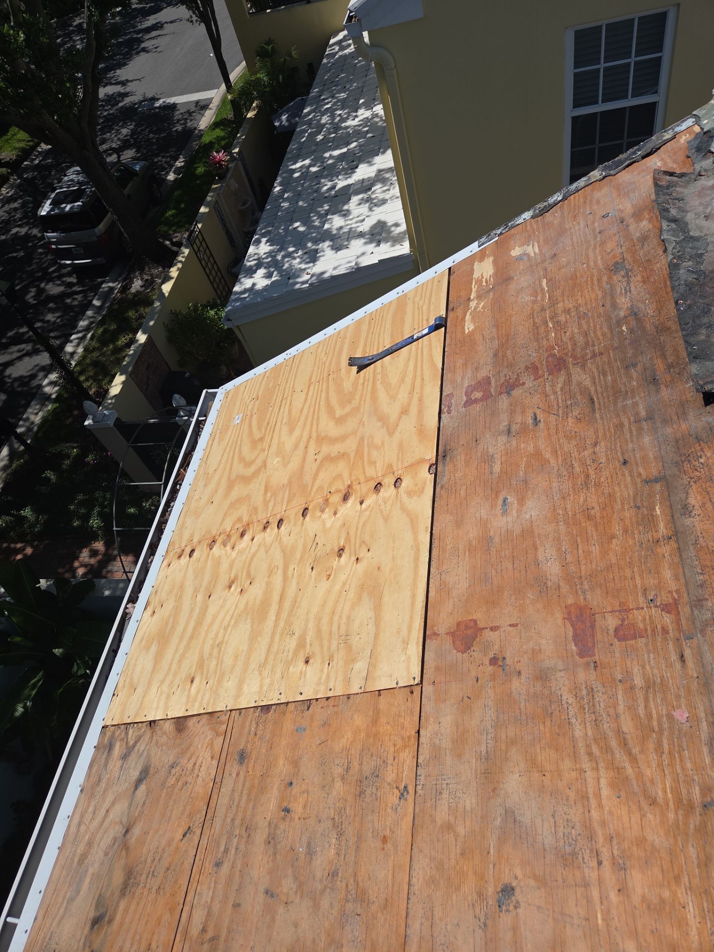 Tile Roof Repair and Decking Replacement in Boca Raton by Aastro Roofing