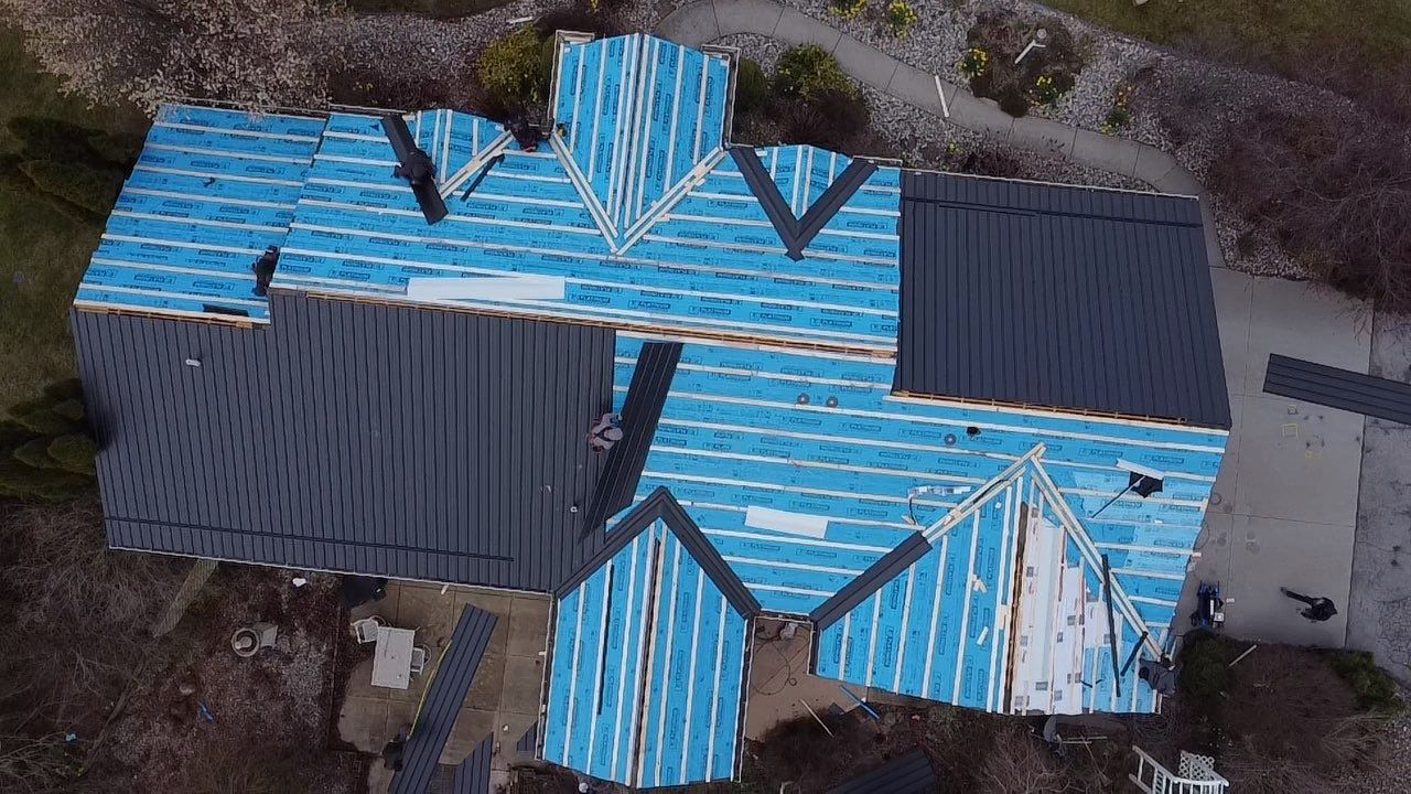 Wind-Resistant Metal Roof Installation in Rural Columbia City, Indiana by 4Ever Metal Roofing