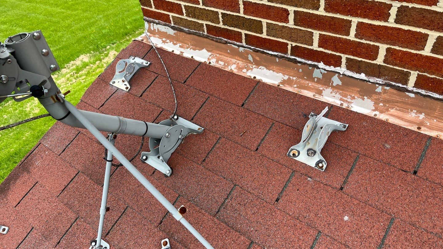 Residential Roofing Installation using Atlas Pinnacle Pristine Pewter Architectural Shingles by Frederick Roof Repair