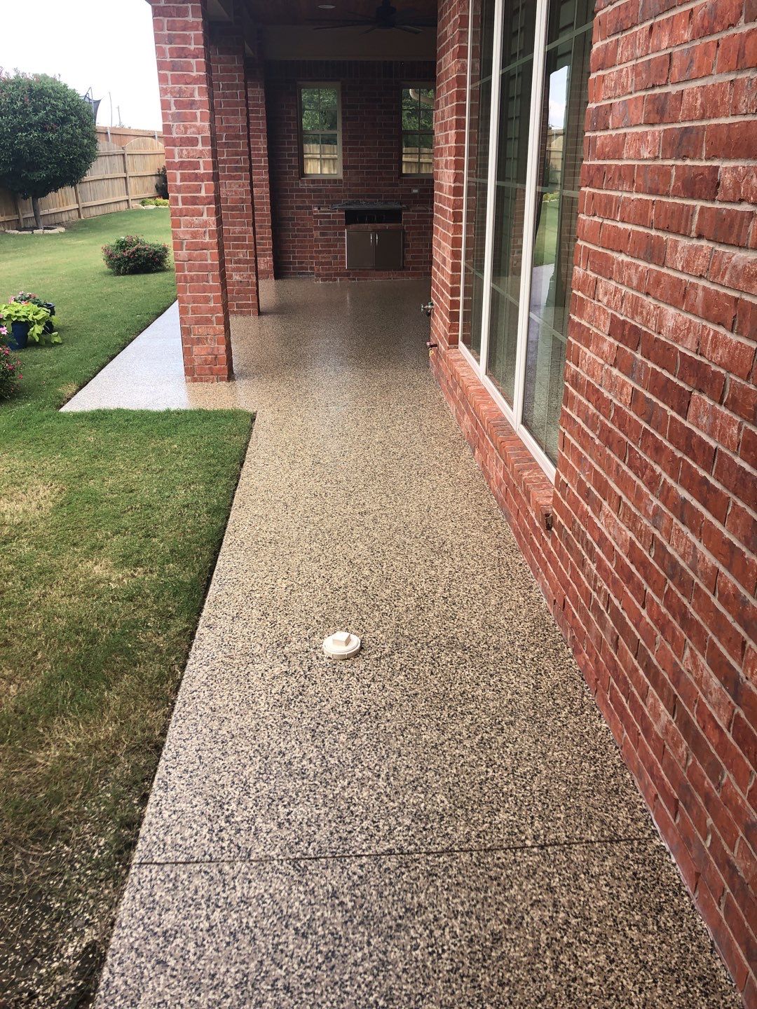 Patio & Bathroom Coating with Aztec Beige by Copperhead Coatings