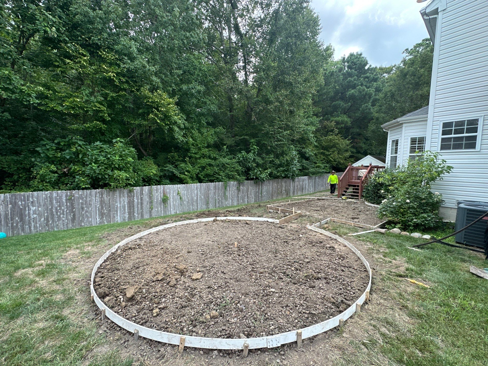 Project in Virginia Beach by Sam The Concrete Man Virginia Beach