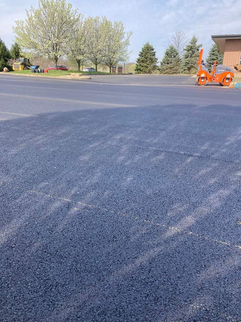 Asphalt Resurface Commercial Park Lot using asphalt by Brant's Asphalt